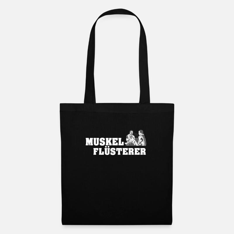 Physiotherapeut Muskel Flüsterer - Stoffbeutel - Schwarz
