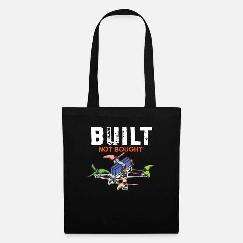 FPV Drone Pilot Freestyle & Racing Gift - Stoffbeutel - Schwarz
