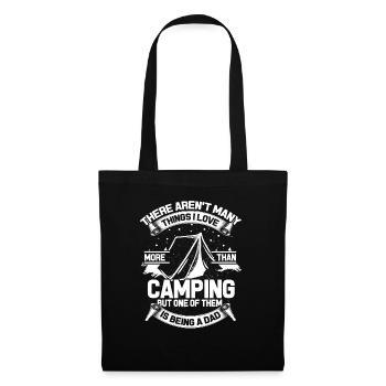 Camper Camping Father - Tote Bag - black - Front