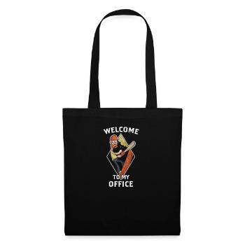 Arboriculteur Arboriste Arboriculture - Sac en tissu - noir - Devant