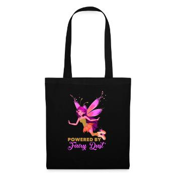 Conte de fées elfe - Sac en tissu - noir - Devant