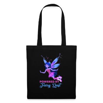 Conte de fées elfe - Sac en tissu - noir - Devant