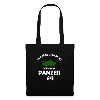 Panzerspiele - Stoffbeutel - Schwarz - Vorne