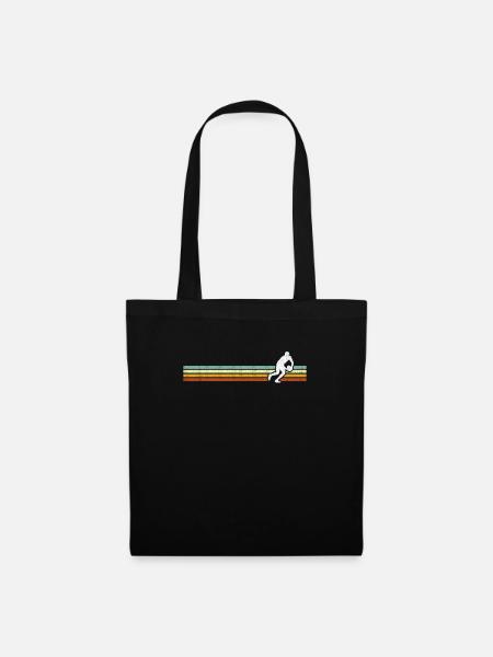 Rugby de rugby Irlandais Football Retro - Sac en tissu - noir