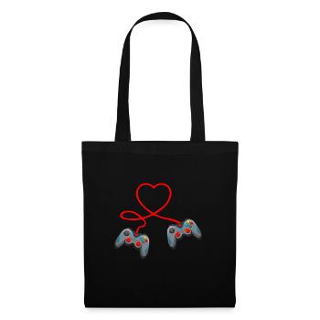 Jeu de jeu vidéo contrôleur de la vidéo cadeau de jeu de jeu - Sac en tissu - noir - Devant