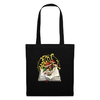 Mushrooms magical book - Tote Bag - black - Front