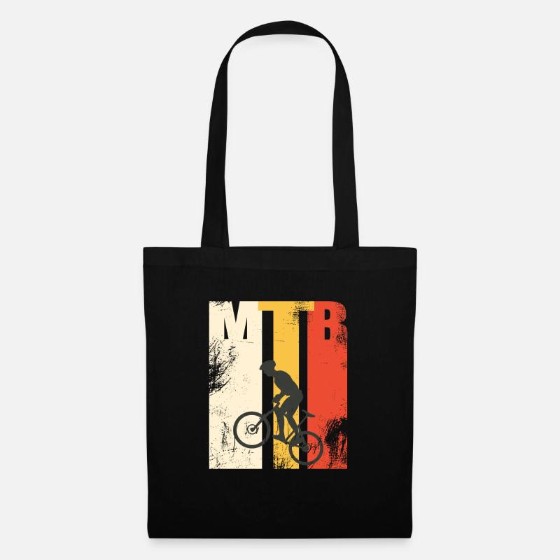 VTT VTT idée cadeau - Sac en tissu - noir