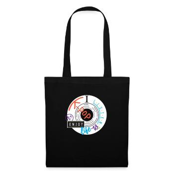 I listen K-Pop... K-Pop - Tote Bag - black - Front