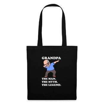 Grandpa The Man The Myth The Legend - Tote Bag - black - Front
