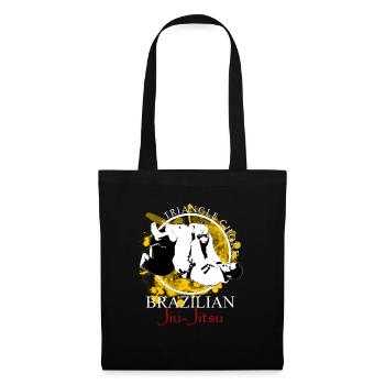 BJJ - Triangle - Brazilian Jiu-Jitsu - Tote Bag - black - Front