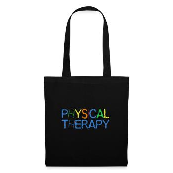 Physiotherapeut - Stoffbeutel - Schwarz - Vorne