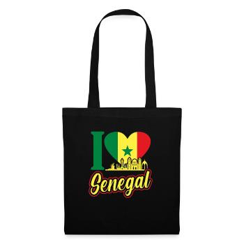 Senegal - Tote Bag - black - Front