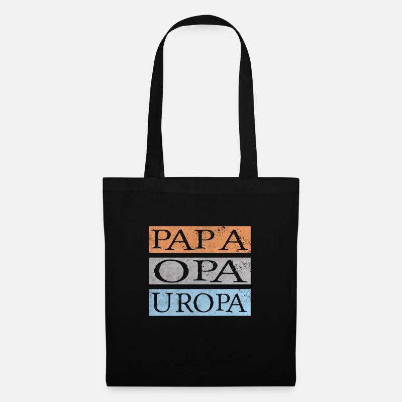 Uropa Retro - Stoffbeutel - Schwarz