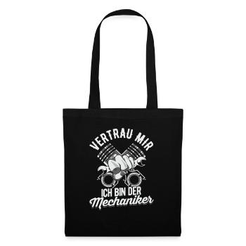 mechanic - Tote Bag - black - Front