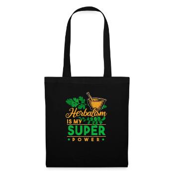 Herbalism Is My Super Power Herbal Medicine - Tote Bag - black - Front