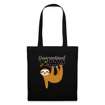 PARESSEUX RELAXEN SE DÉTENDRE PARESSEUX SLOTH PARESSEUX - Sac en tissu - noir - Devant