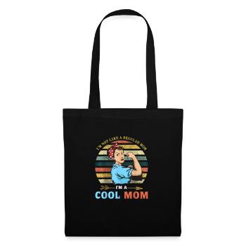 Mothers day mom mom mom cool mom - Tote Bag - black - Front