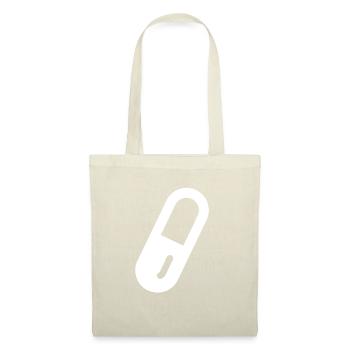 Médicament pilule - Sac en tissu - nature - Devant