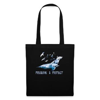 Preserve & Protect Environmental Protection Protection Seal - Tote Bag - black - Front