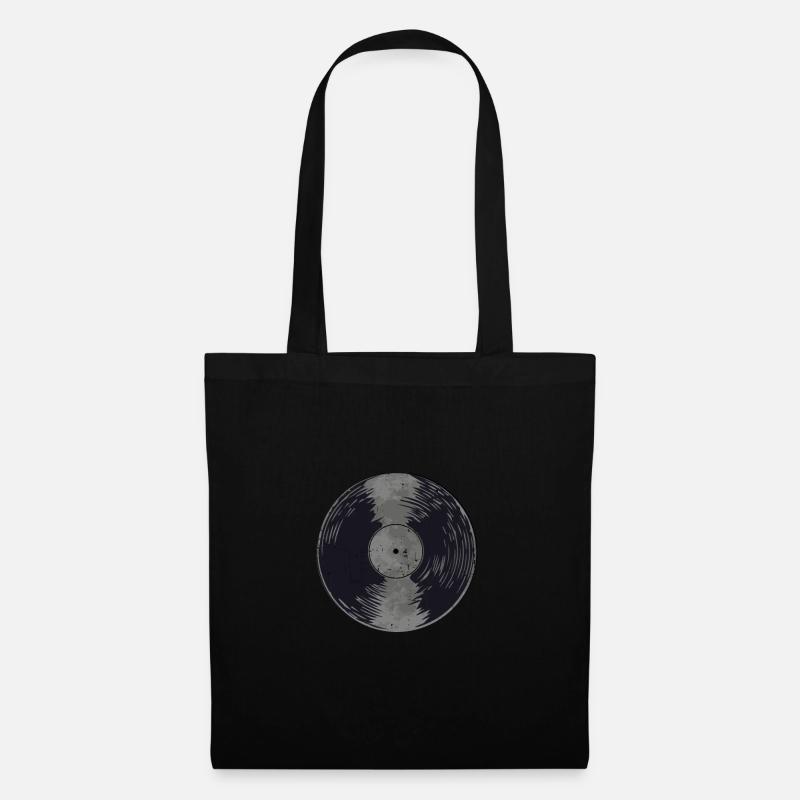 Record Record Record Record Player Gift - Tote Bag - black