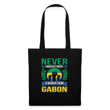 Gabon - Tote Bag - black - Front