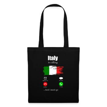 Italy - Tote Bag - black - Front