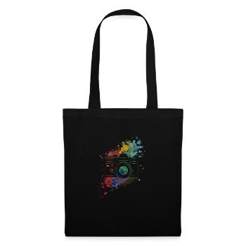 Photographie Photographe Photographe Photos Photographe - Sac en tissu - noir - Devant