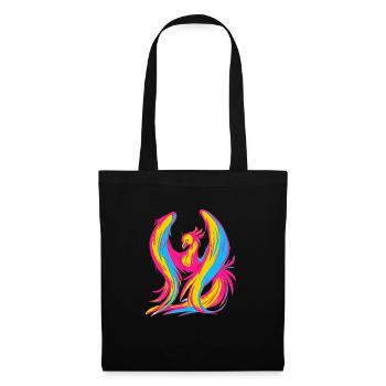 Pansexual Pride Funny Design Colors by PANSEXUAL - Tote Bag - black - Front