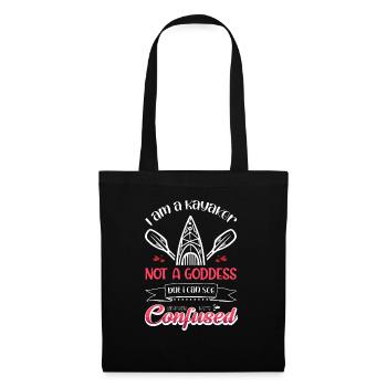 Kayak Kayak et Camping Goddess - Sac en tissu - noir - Devant