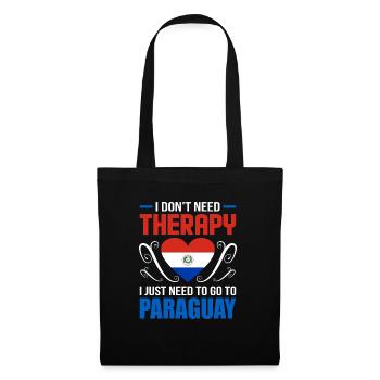 Paraguay - Stoffbeutel - Schwarz - Vorne