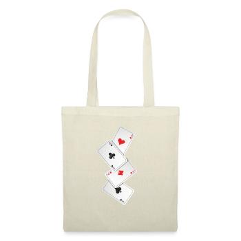 Poker - Sac en tissu - nature - Devant