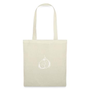 Feige Pflanze Obst Geschenk Geschenke - Stoffbeutel - Natur - Vorne
