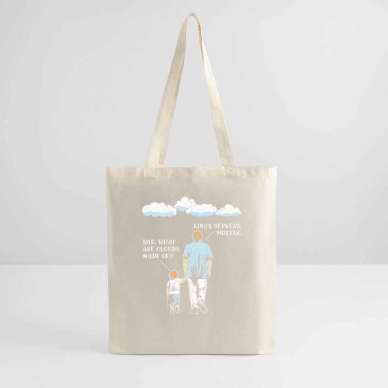 De What Clouds Coder programmeur Sac en tissu