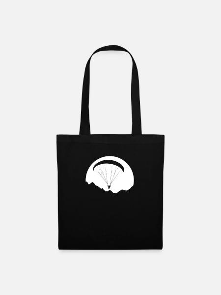 Paraglider Pilot Paraglider Paragliding - Tote Bag - black