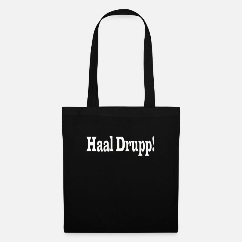 Haal Drupp - Stoffbeutel - Schwarz