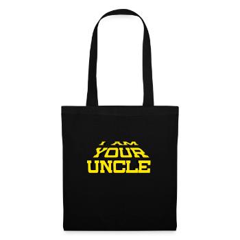 Im your uncle - Stoffbeutel - Schwarz - Vorne