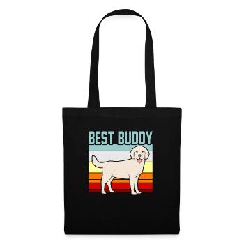Labrador - Sac en tissu - noir - Devant