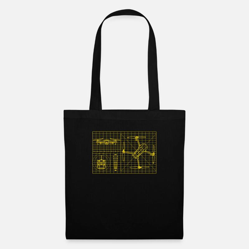 Drones pilote - Sac en tissu - noir