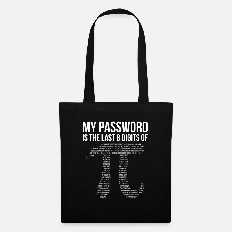 Math Funny - Sac en tissu - noir