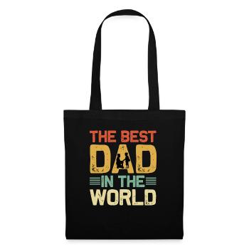 Best Dad in the world - Tote Bag - black - Front