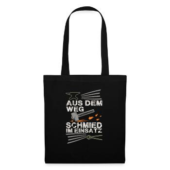 Schmied - Stoffbeutel - Schwarz - Vorne
