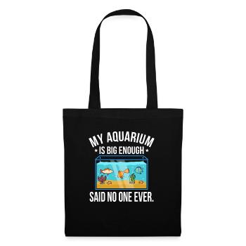 Aquarium - Sac en tissu - noir - Devant