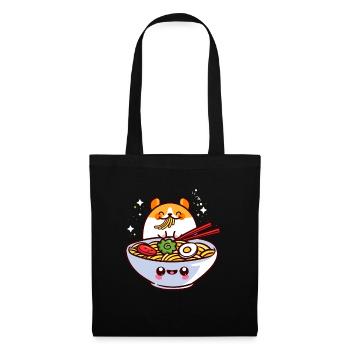 Ramen - Sac en tissu - noir - Devant