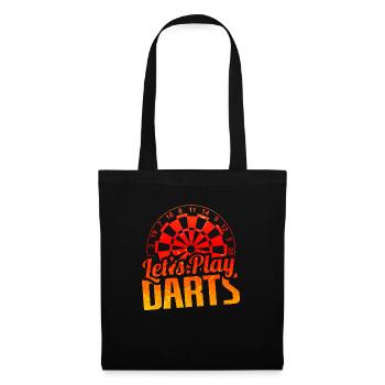 Dart player dart player gift - Tote Bag - black - Front