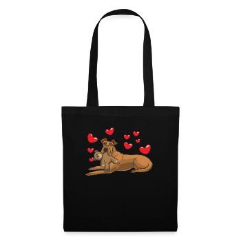 Sturer Irish Terrier - Tote Bag - black - Front