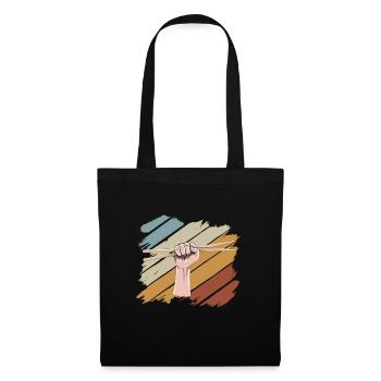 Batteries - Sac en tissu - noir - Devant
