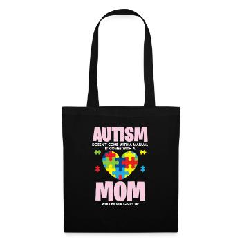 Autism - Mom Is Proud - Tote Bag - black - Front
