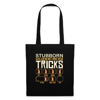 Golden retriever gift dog owner gift dog - Tote Bag - black - Front