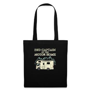 Camping Van Camper Mobile Home - Tote Bag - black - Front