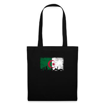 Algeria Flag Football Team Fan Gift - Tote Bag - black - Front